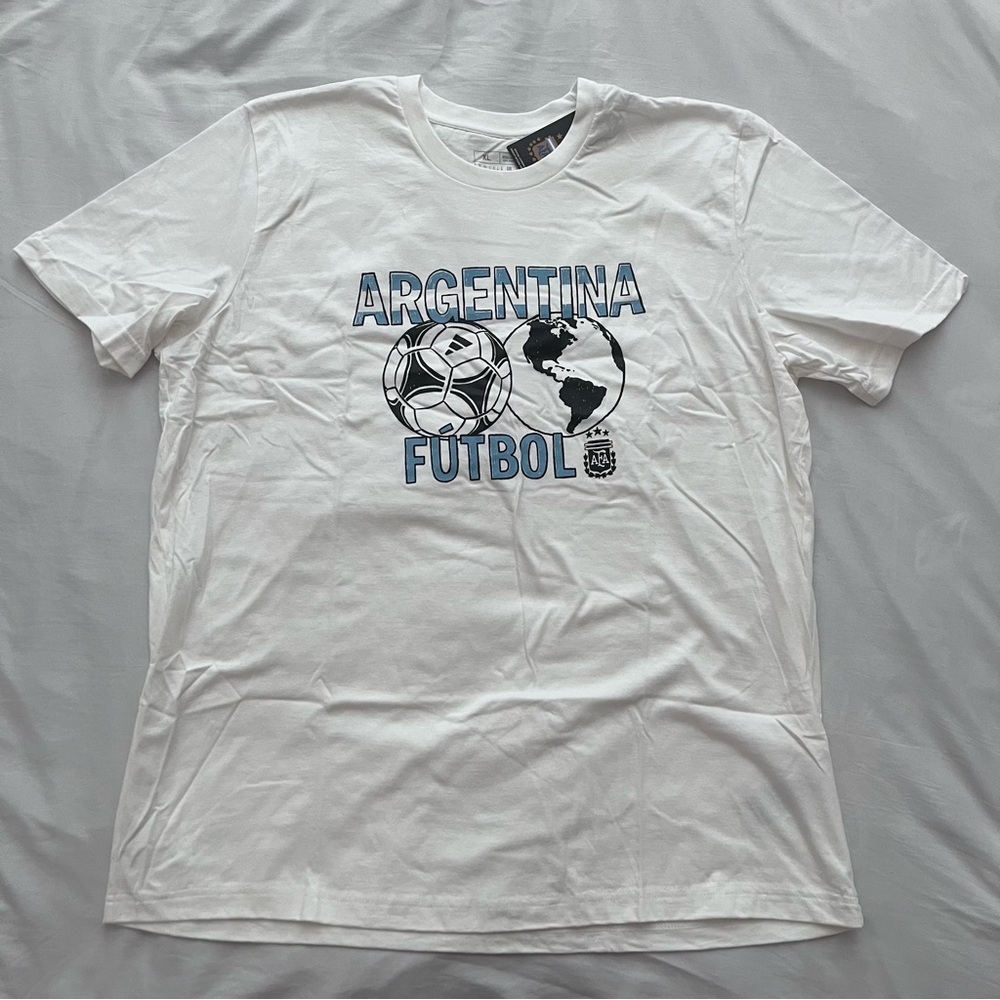 Argentina Futbol White T-Shirt